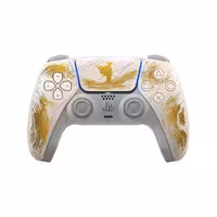 دسته بازی سونی مدل PS5 DUALSENSE GHOST OF YOTEI GOLD LIMITED EDITION