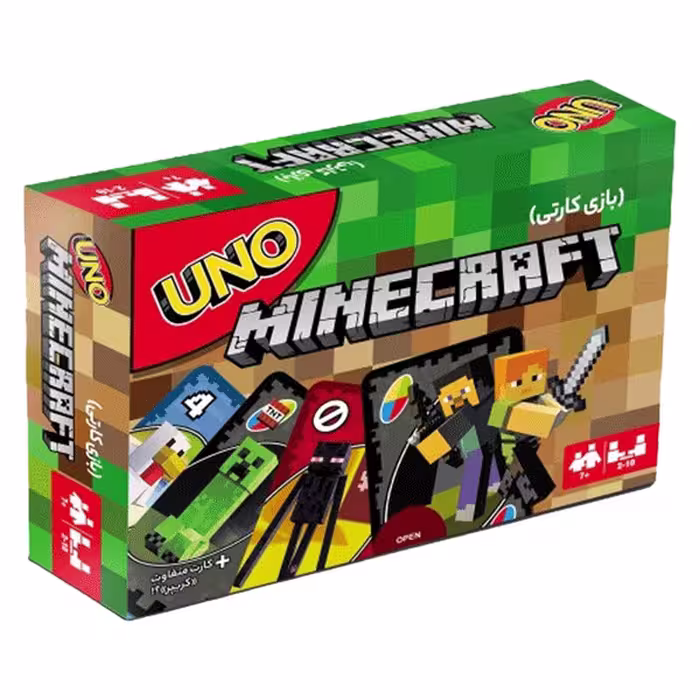 بازی فکری اونو ماینکرفت Uno Minecraft
