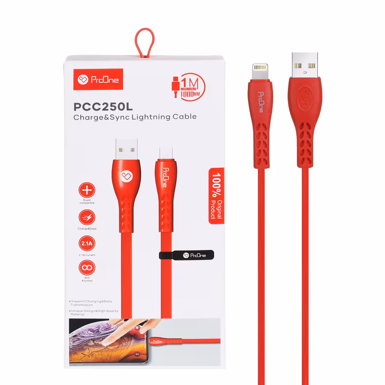 کابل شارژر آیفون PROONE PCC250