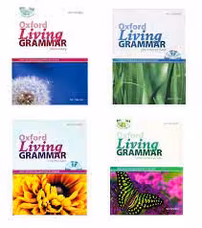 مجموعه 4 جلدی کتاب های Oxford Living Grammar