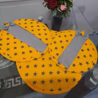 دمی رنگ ثابت کتان نخ 