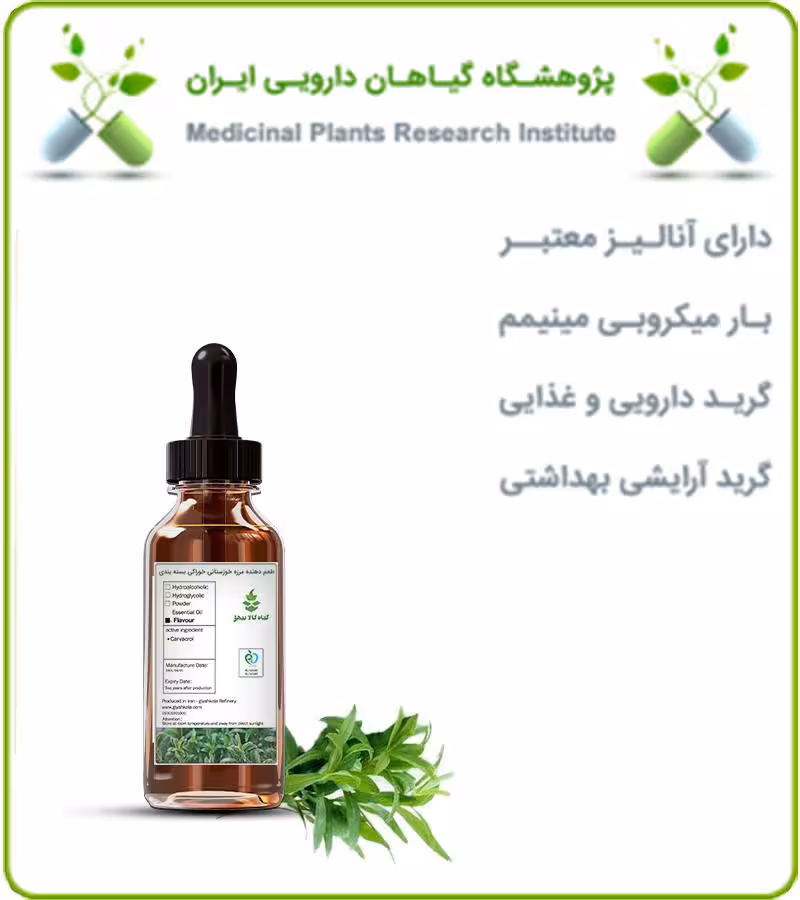 طعم دهنده مرزه خوزستانی خوراکی بسته بندی