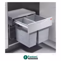 سطل چند منظوره توکار متصل به کف هایلو کد 364470 جهت یونیت عرض 500mm فانتونی Q150