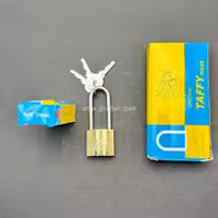 قفل آویز دسته بلند تافی سایز 32 | کوچک، سبک و بادوام