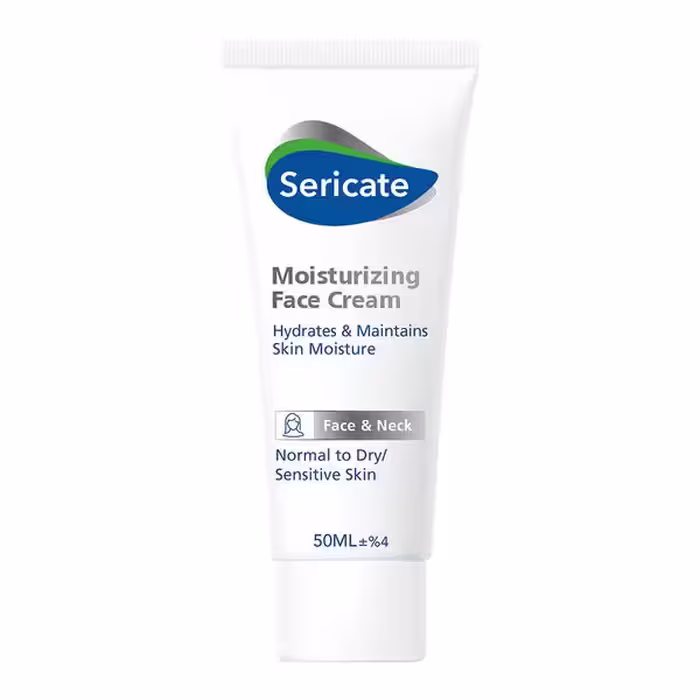 کرم مرطوب کننده صورت Sericate سری کیت پوست نرمال و خشک 50 میل