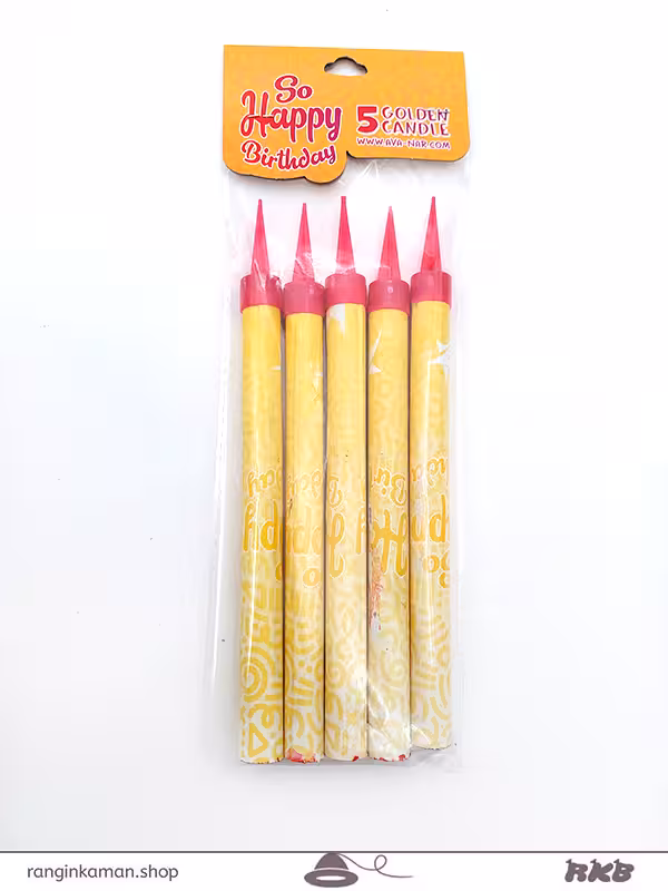 فشفشه رو کیکی 7 رنگ 15 سانتی Firecrackers on cake, 7 colors