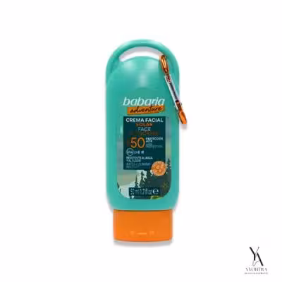 کرم ضد آفتاب لیمیتد ادیشن صورت باباریا BABARIA با SPF50 نسخه Limited Edition حجم 50 میل