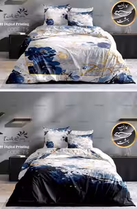 روتختی دورو طرح دار دونفره شش تکه برند ترکسان کد T5