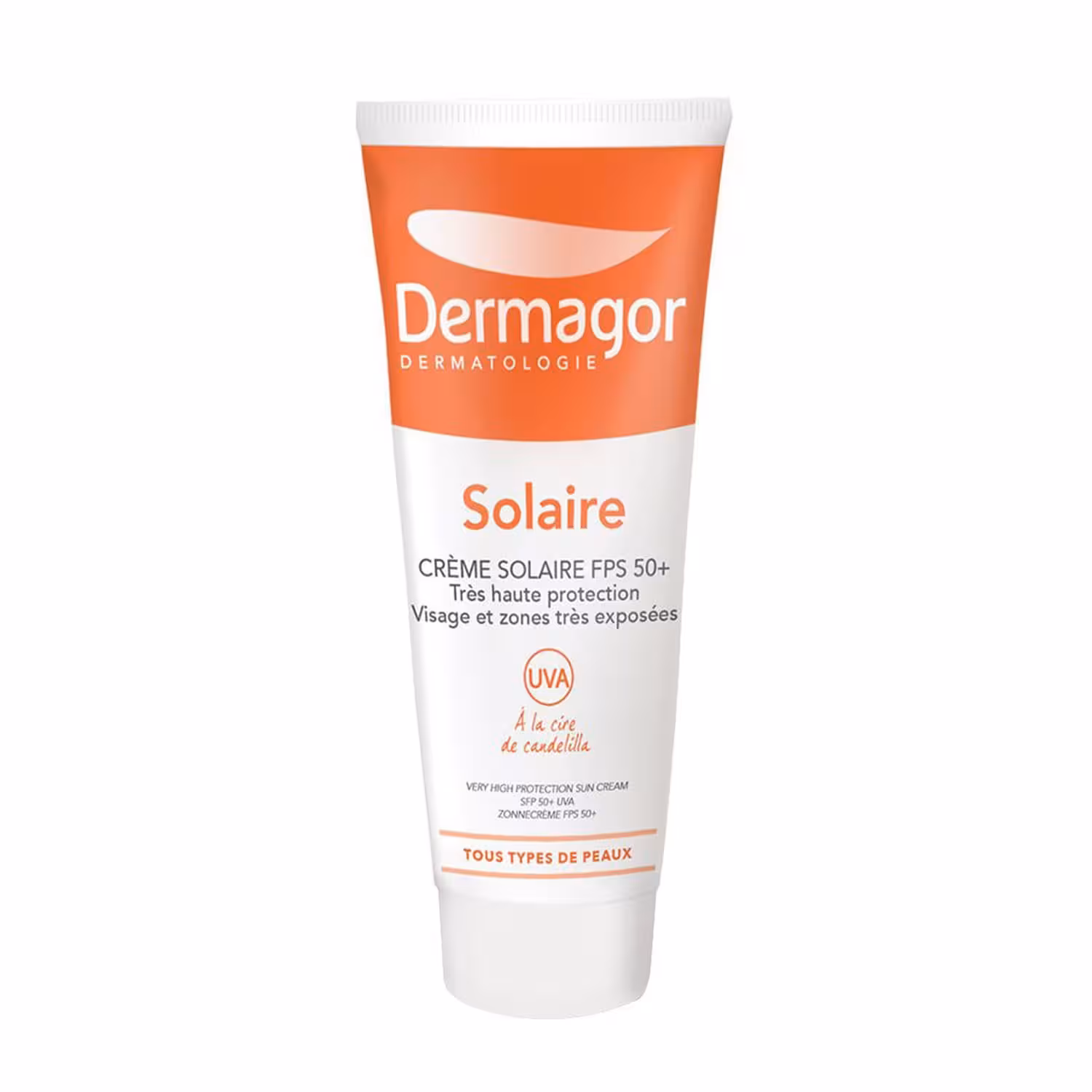 ضد آفتاب بی‌رنگ  SPF50 درماگور Dermagor