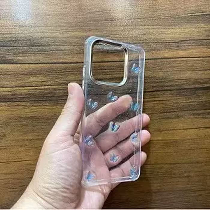 قاب گوشی شیائومی Note 13 4G مدل پروانه برجسته شاین