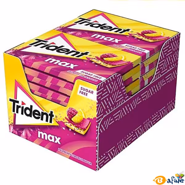 قیمت و خرید آدامس تریدنت مکس با طعم تمشک و لیمو