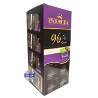 بسته 6 عددی تابلت شکلات تلخ پارمیدا 96 درصد