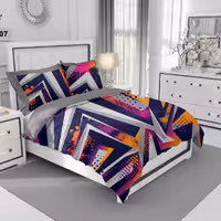 روتختی دونفره طرح اسپرت جنس میکرو درجه یک رنگارنگ کد B1007