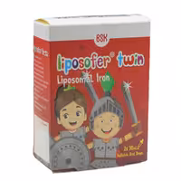 قطره خوراکی آهن لیپوزوفر تویین BSK با طعم تافی