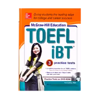 کتاب McGraw-Hill Education TOEFL iBT with 3 Practice برای آزمون تافل