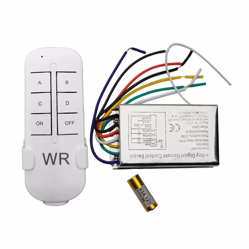 ریموت کنترل دبلیو آر مدل 4 کانال