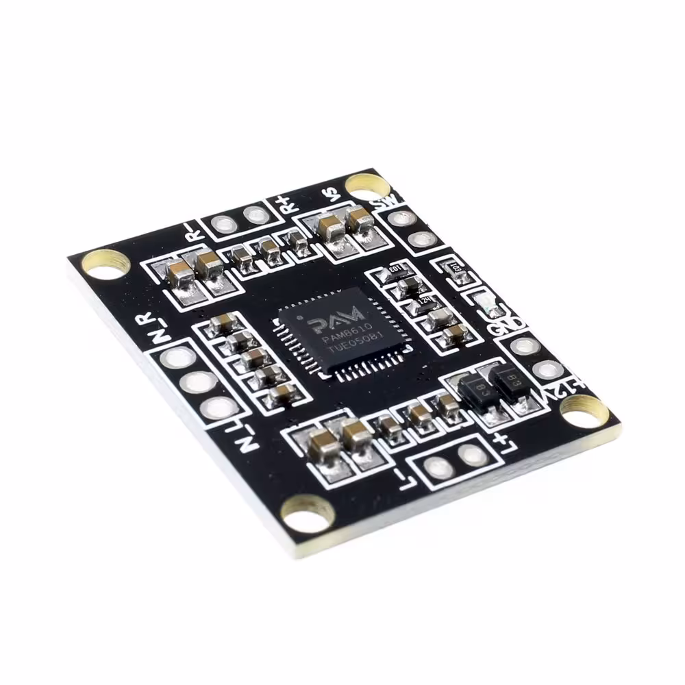 ماژول آمپلی فایر 2X10W کلاس D با تراشه PAM8610
