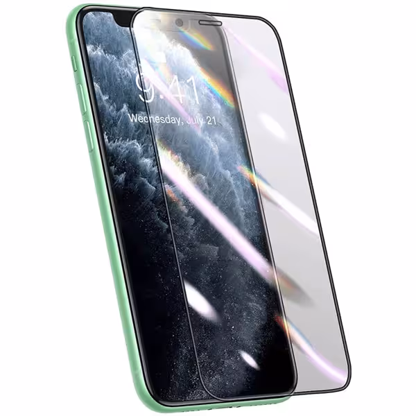 گلس گوشی مدل 0.25mm Full-screen Curved Composite Film For iPX/XS/11 Pro 5.8inch Black باسئوس - فروشگاه اینترنتی پروتاچ