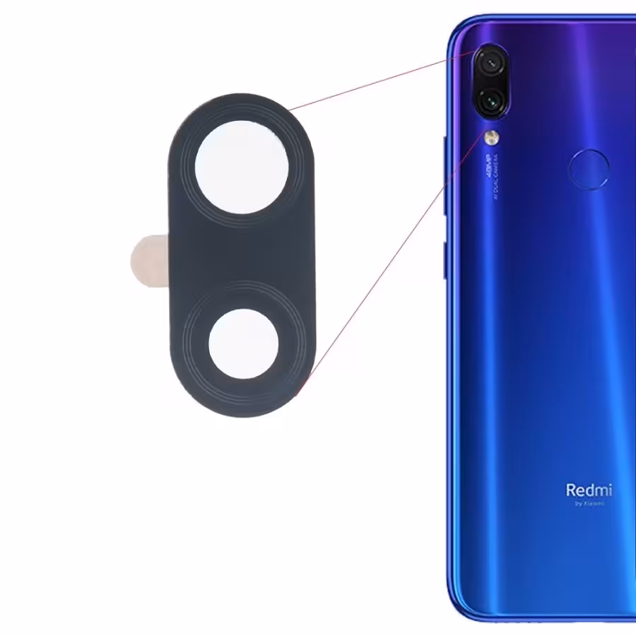 گلس دوربین شیائومی note 7