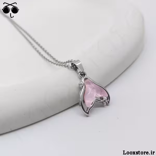 گردنبند دم وال صدفی بسیار جذاب