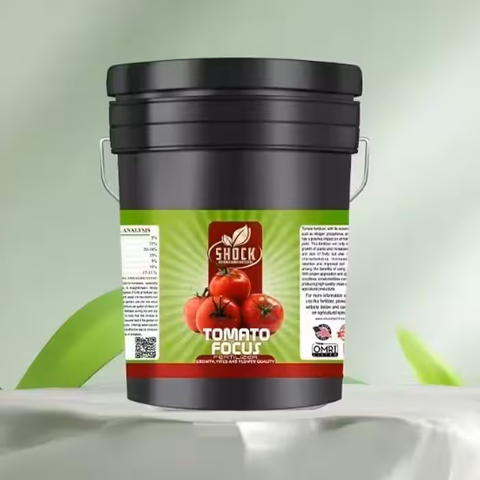 کود مخصوص رنگ آوری گوجه فرنگی شوک آمریکایی گالن بیست لیتری (پس کرایه)