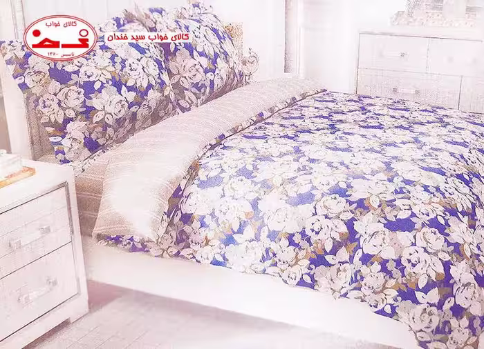 ملحفه یک نفره 3 تکه گل ناز