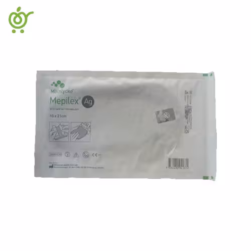 پانسمان مپیلکس نقره دار مونلیکه 21*10 MOLNLYCKE MEPILEX AG | فروشگاه اینترنتی سیب 115