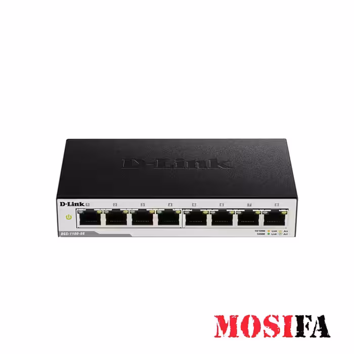 سوئیچ مدیریتی هوشمند دی لینک DGS-1100-08