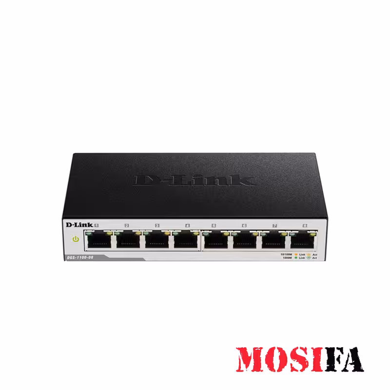سوئیچ مدیریتی هوشمند دی لینک DGS-1100-08