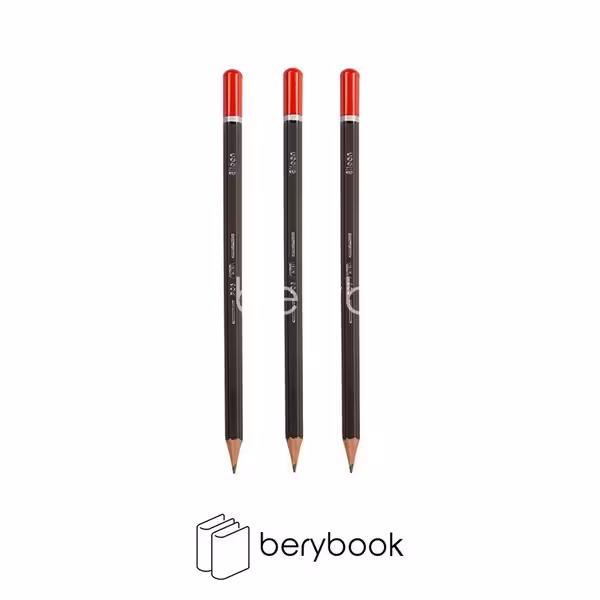 elipon / الیپون / مداد / مشکی / شش گوش / pc6