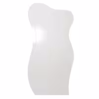 بک گراند مستطیل نامنظم ارتفاع دار سفید