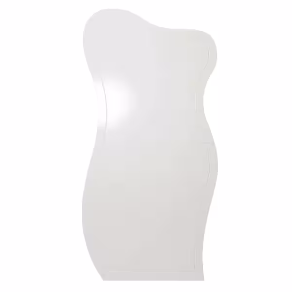 بک گراند مستطیل نامنظم ارتفاع دار سفید