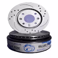 دیسک ترمز سوراخدار ال90 – ال 90 وانت بلو فاکس BLUE FOX (جفت)