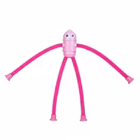 اسباب بازی ربات لوله ای چراغدار