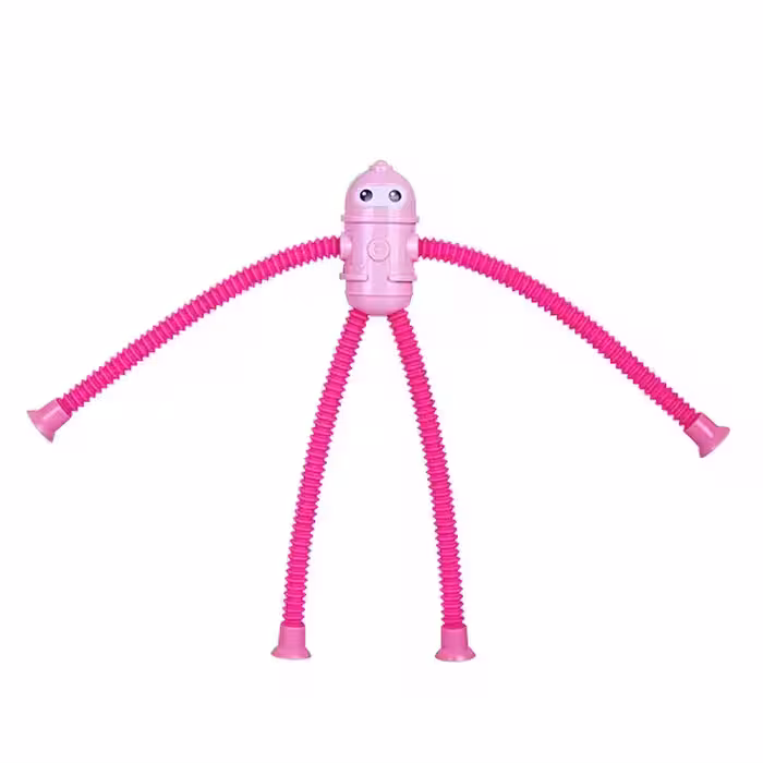 اسباب بازی ربات لوله ای چراغدار