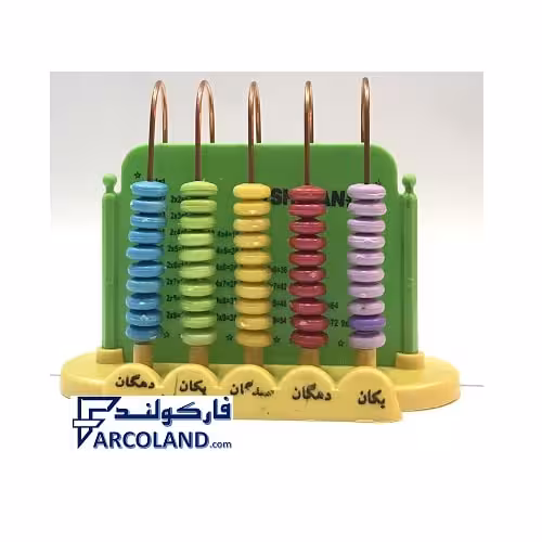 چرتکه 5 ستونی شایان کد 655 | حسابگر سنتی