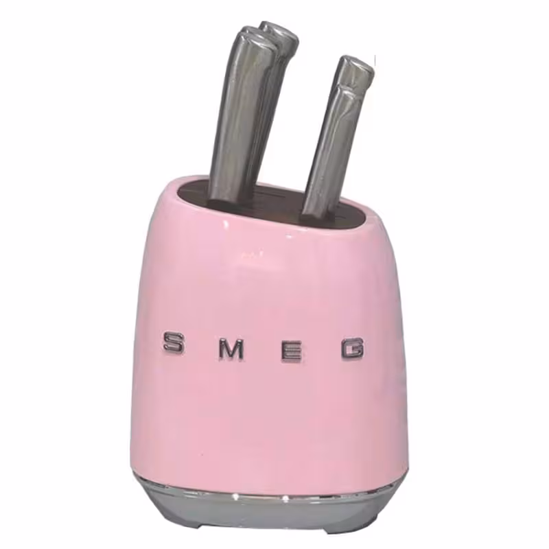 سرویس چاقو 7 پارچه اسمگ مدل SMEG KBSF01PK