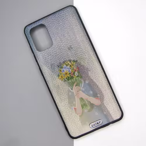 قاب سامسونگ A71 عکس دار طرح گل