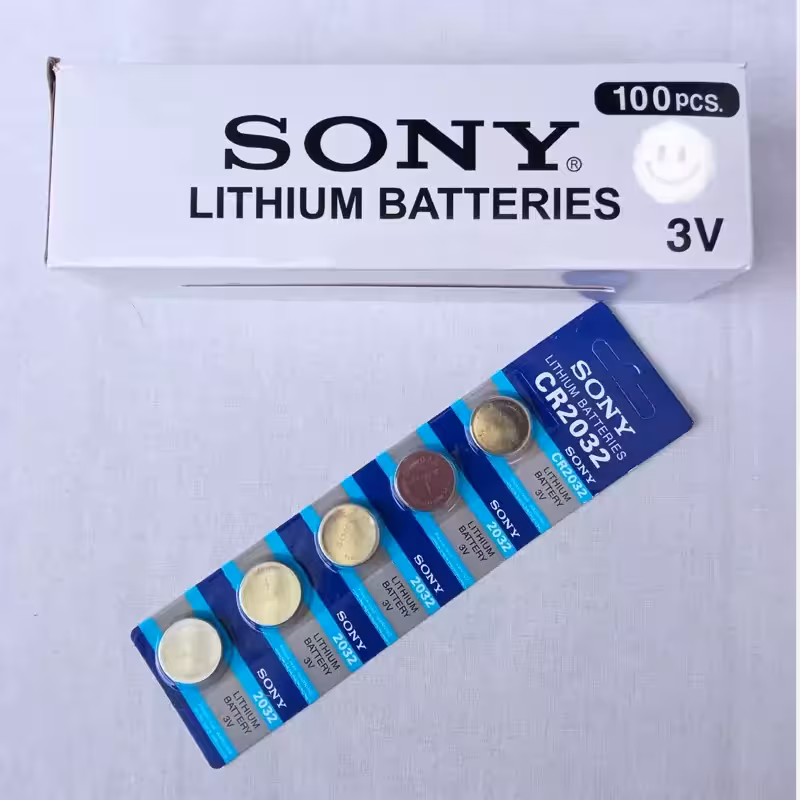 باتری سکه ای 2032 سونی ورق 5 تایی | amazonchi