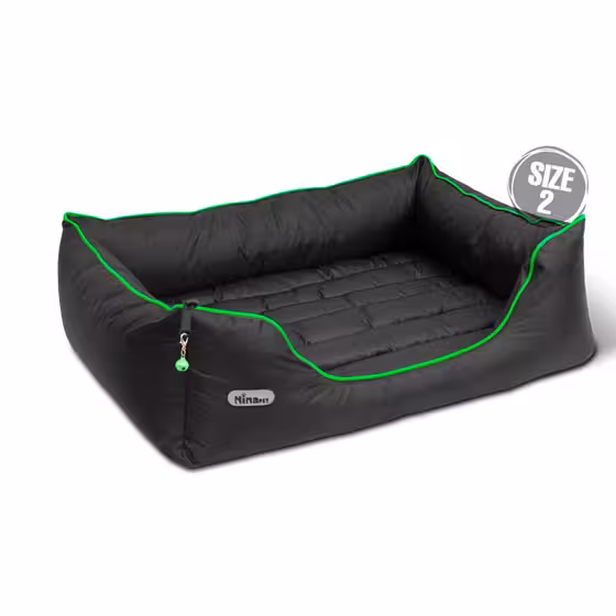 جای خواب U نیناپت مدل زیپ لاین سایز 2 نوار سبز