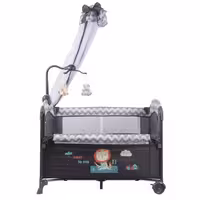 تخت و پارک کنار بازشو و گهواره شو کول بیبی KDD960XL(828) cool baby
