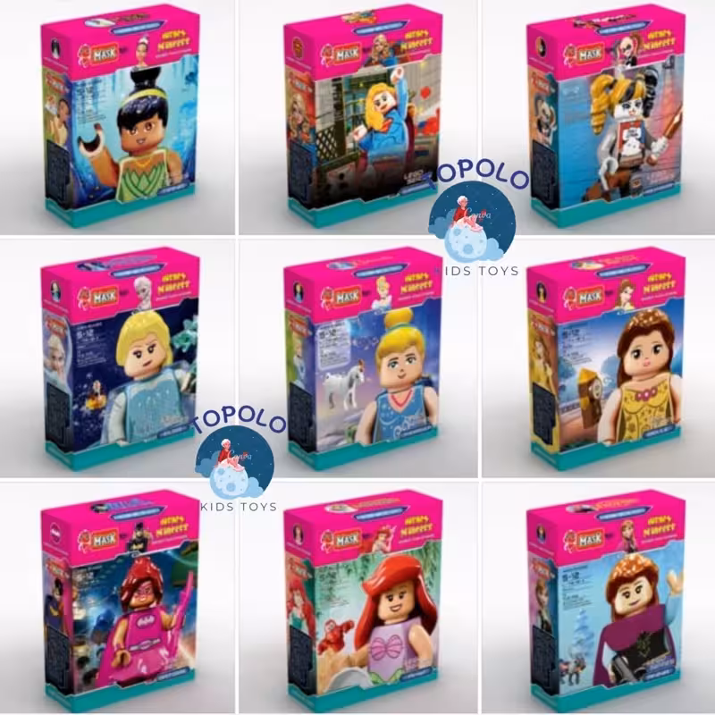 لگو شخصیتی سری پرنسس ها (دخترانه) (پس کرایه)