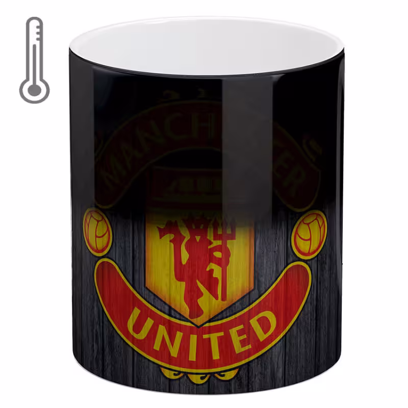 خرید ماگ-لیوان  حرارتی آبنبات رنگی  منچستر یونایتد Manchester United کد ARM0308