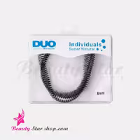 مژه ریسه ای مو طبیعی فر D دوو پنج عددی سایز 8 میل