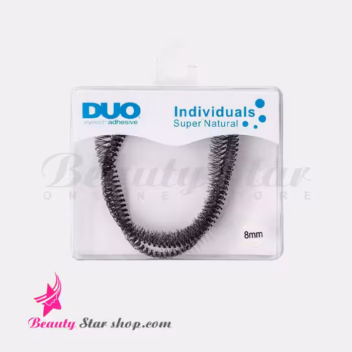 مژه ریسه ای مو طبیعی فر D دوو پنج عددی سایز 8 میل