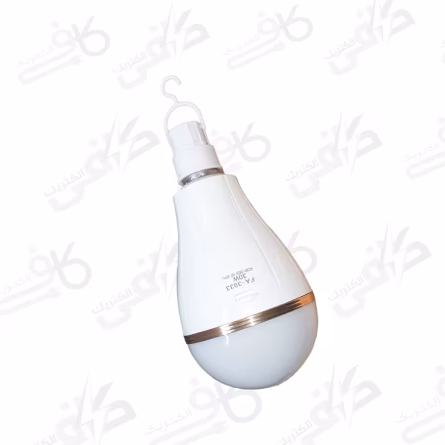 چراغ شارژی لامپی 30 وات 3 باتری FA-3933