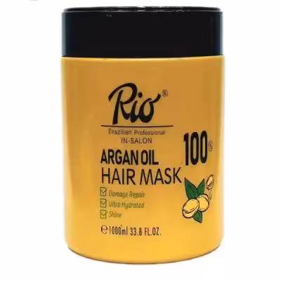 ماسک مو ریو آرگان حجم 1000 میلی لیتر