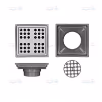 کفشور زیر پلاستیکی (درب آلومینیومی) 503SM سایز 15x15 سارانیک