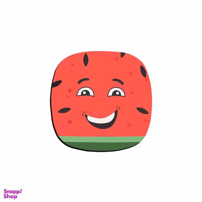 زیر لیوانی ترمه طراحان ایده (Terme Tarrahan Ide) طرح یلدا مدل لبخند هندوانه کد trm239