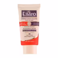 کرم ضد آفتاب رنگی الارو (بژ روشن)با SPF25 مناسب انواع پوست حجم 40 میلی لیتر